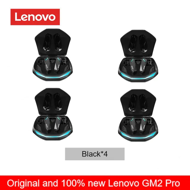 Lenovo – écouteurs sans fil Bluetooth GM2 Pro 5.3, oreillettes d'origine, faible latence, appel HD, casque de jeu double Mode avec micro 