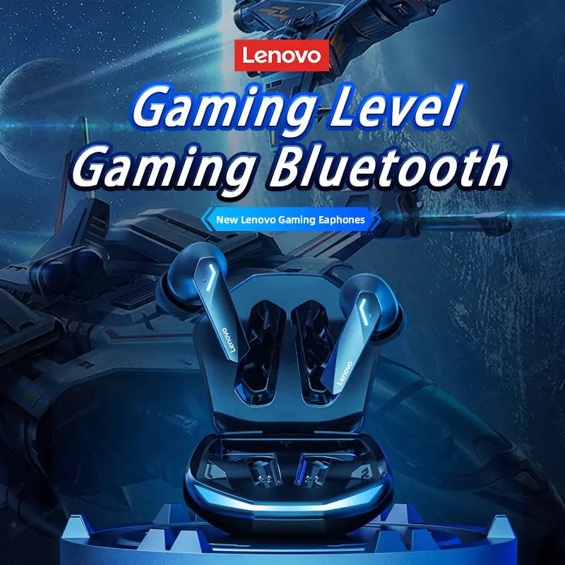 Lenovo – écouteurs sans fil Bluetooth GM2 Pro 5.3, oreillettes d'origine, faible latence, appel HD, casque de jeu double Mode avec micro 