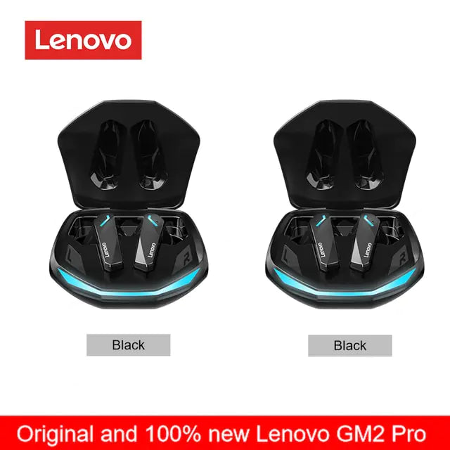 Lenovo – écouteurs sans fil Bluetooth GM2 Pro 5.3, oreillettes d'origine, faible latence, appel HD, casque de jeu double Mode avec micro 